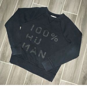New everlane 100% human black crew sweatshirt unisex Medium. Runs small.